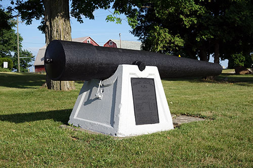 Cheney Memorial Park Cannon Monument. Image ©2016 Look Around You Ventures, LLC.